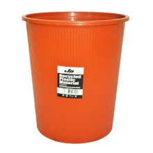 Plastic Pure Color Open Top Waste Bin for Home (B06-932)